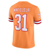 Tampa Bay Buccaneers Antoine Winfield Jr. Nike Orange Vapor F.U.S.E. Limited Jersey