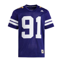 Washington Huskies adidas 1991 National Championship Anniversary Icon Football Jersey - Purple