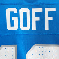 Detroit Lions Jared Goff Nike Blue Game Jersey