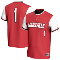 Louisville Cardinals GameDay Greats Lightweight Softball Fashion Jersey - Red