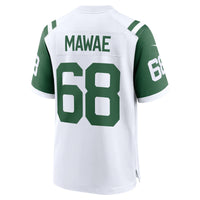 New York Jets Kevin Mawae Nike White Retired Player Alternate Game Jersey