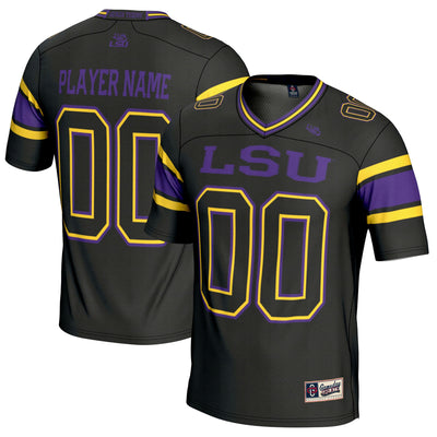 LSU Tigers GameDay Greats NIL Pick-A-Player Football Jersey - Black