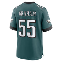 Philadelphia Eagles Brandon Graham Nike Midnight Green Team Game Jersey