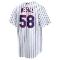 New York Mets Tylor Megill Nike White Home Replica Jersey