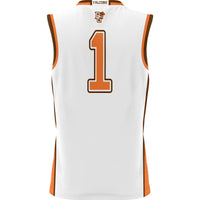 #1 Bowling Green St. Falcons GameDay Greats Lightweight Basketball Jersey - White