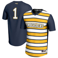 #1 Northern Arizona Lumberjacks GameDay Greats Lightweight Soccer Fashion Jersey - Navy