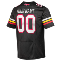 Maryland Terrapins Under Armour Custom Replica Football Jersey - Black