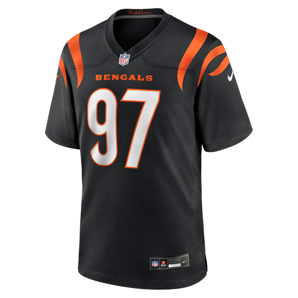 Cincinnati Bengals Shemar Stewart Nike Black Team Game Jersey