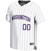 Washington Huskies GameDay Greats NIL Pick-A-Player Lightweight Baseball Jersey - White