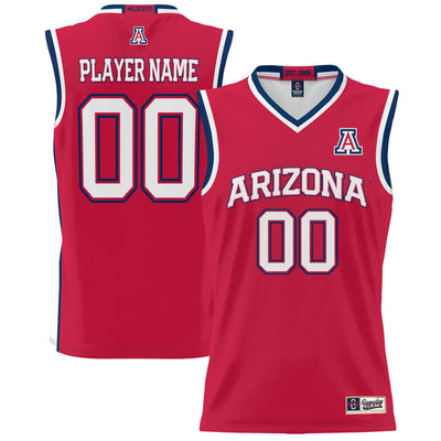Arizona Wildcats GameDay Greats NIL Pick-A-Player Basketball Jersey - Red