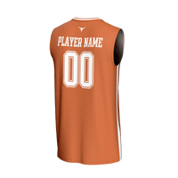 Texas Longhorns GameDay Greats NIL Pick-A-Player Lightweight Basketball Fashion Jersey - Burnt Orange