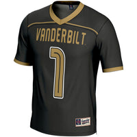 #1 Vanderbilt Commodores GameDay Greats Lightweight Lacrosse Jersey - Black