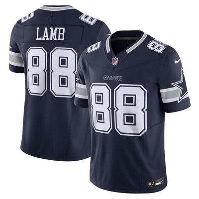 Dallas Cowboys CeeDee Lamb Nike Navy Vapor F.U.S.E. Limited Jersey