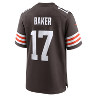 Cleveland Browns Jerome Baker Nike Brown Team Game Jersey