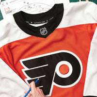 Philadelphia Flyers Fanatics Orange Home Authentic Pro Custom Jersey