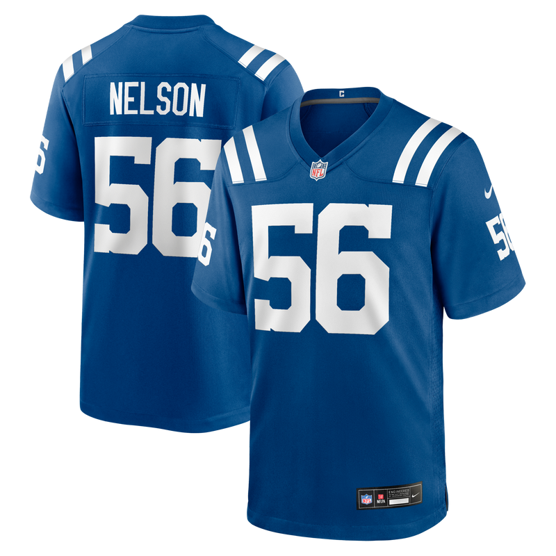 Indianapolis Colts Quenton Nelson Nike Royal Game Player Jersey