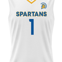 #1 San Jose State Spartans GameDay Greats Lightweight Basketball Jersey - White