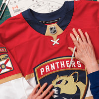 Florida Panthers Fanatics Red Home Authentic Pro Custom Jersey