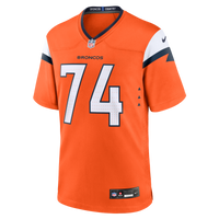 Denver Broncos Ben Powers Nike Orange Team Game Jersey