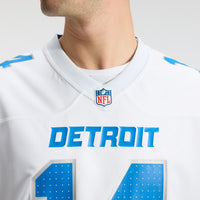 Detroit Lions Amon-Ra St. Brown Nike White Game Jersey