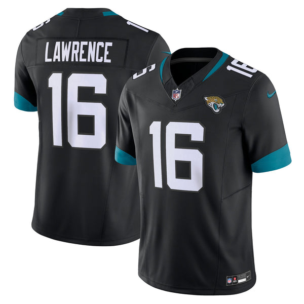 Jacksonville Jaguars Trevor Lawrence Nike Black Vapor F.U.S.E. Limited Jersey