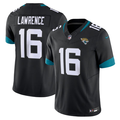 Jacksonville Jaguars Trevor Lawrence Nike Black Vapor F.U.S.E. Limited Jersey