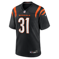Cincinnati Bengals Ickey Woods Nike Black Retired Player Game Jersey
