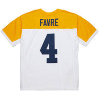 Green Bay Packers Brett Favre Mitchell & Ness White 1994 Legacy Replica Jersey