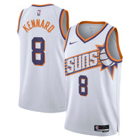 Phoenix Suns Nike Association Edition Swingman Jersey - White - Luke Kennard -