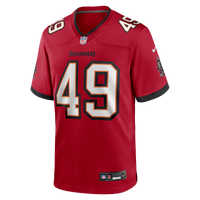 Tampa Bay Buccaneers Owen Wright Nike Red Team Game Jersey