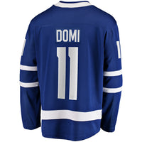 Toronto Maple Leafs Max Domi Fanatics Blue Home Breakaway Jersey