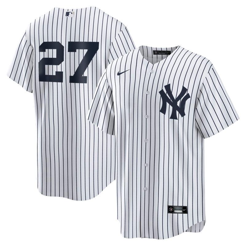 New York Yankees Giancarlo Stanton Nike White Home Replica Player Jersey