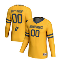 West Virginia Mountaineers GameDay Greats NIL Pick-A-Player Lightweight Volleyball Jersey - Gold