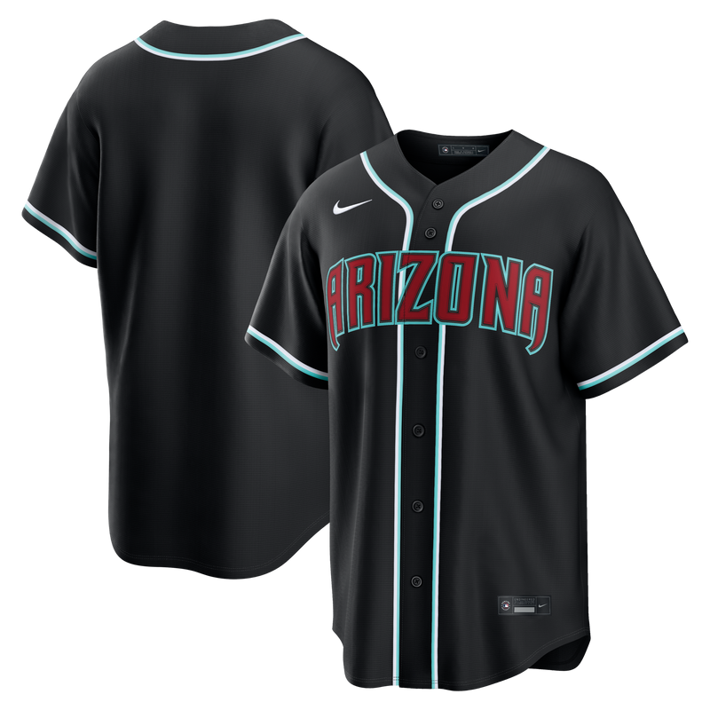 Arizona Diamondbacks Nike Fashion Replica Black Out Jersey