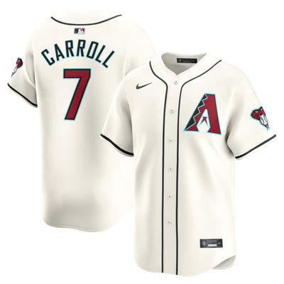 Arizona Diamondbacks Corbin Carroll Nike White Home Limited Player Jersey