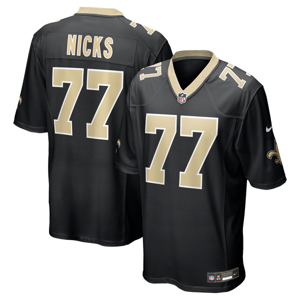 New Orleans Saints Carl Nicks Nike Black Game Retired Player Jersey