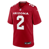 Arizona Cardinals Will Johnson Nike Cardinal Team Game Jersey