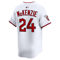 Cleveland Guardians Triston McKenzie Nike White Home Limited Player Jersey