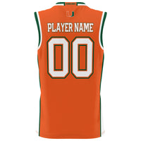 Miami Hurricanes GameDay Greats NIL Pick-A-Player Lightweight Basketball Jersey - Orange