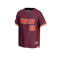 Virginia Tech Hokies GameDay Greats NIL Pick-A-Player Lightweight Baseball Jersey - Maroon