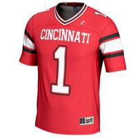 #1 Cincinnati Bearcats GameDay Greats Lightweight Football Fashion Jersey - Red