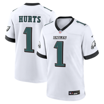 Philadelphia Eagles Jalen Hurts Nike White Game Jersey