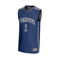 #1 Nevada Wolf Pack GameDay Greats Lightweight Basketball Fashion Jersey - Navy