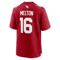 Arizona Cardinals Max Melton Nike Cardinal Team Game Jersey