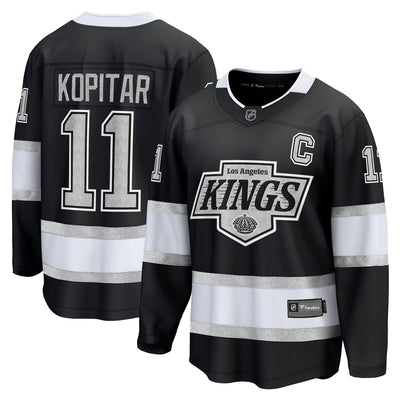 Los Angeles Kings Anze Kopitar Fanatics Black Home Premier Breakaway Player Jersey
