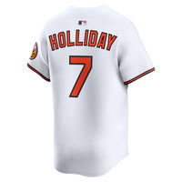 Baltimore Orioles Jackson Holliday Nike White Home Limited Jersey