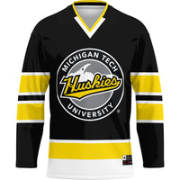 Michigan Tech Huskies GameDay Greats Hockey Jersey - Gold
