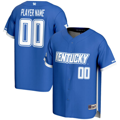 Kentucky Wildcats GameDay Greats NIL Pick-A-Player Lightweight Baseball Jersey - Royal