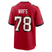 Tampa Bay Buccaneers Tristan Wirfs Nike Red Player Game Jersey