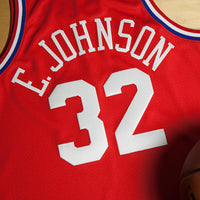 Magic Johnson NBA All-Star West 1991 x Mitchell & Ness Scarlett Authentic Jersey